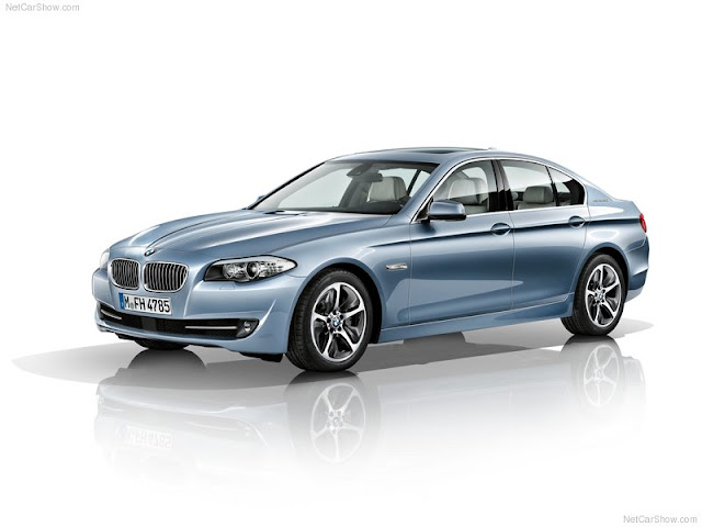 BMW 5 ActiveHybrid - Front Angle, 2013, 1 of 13