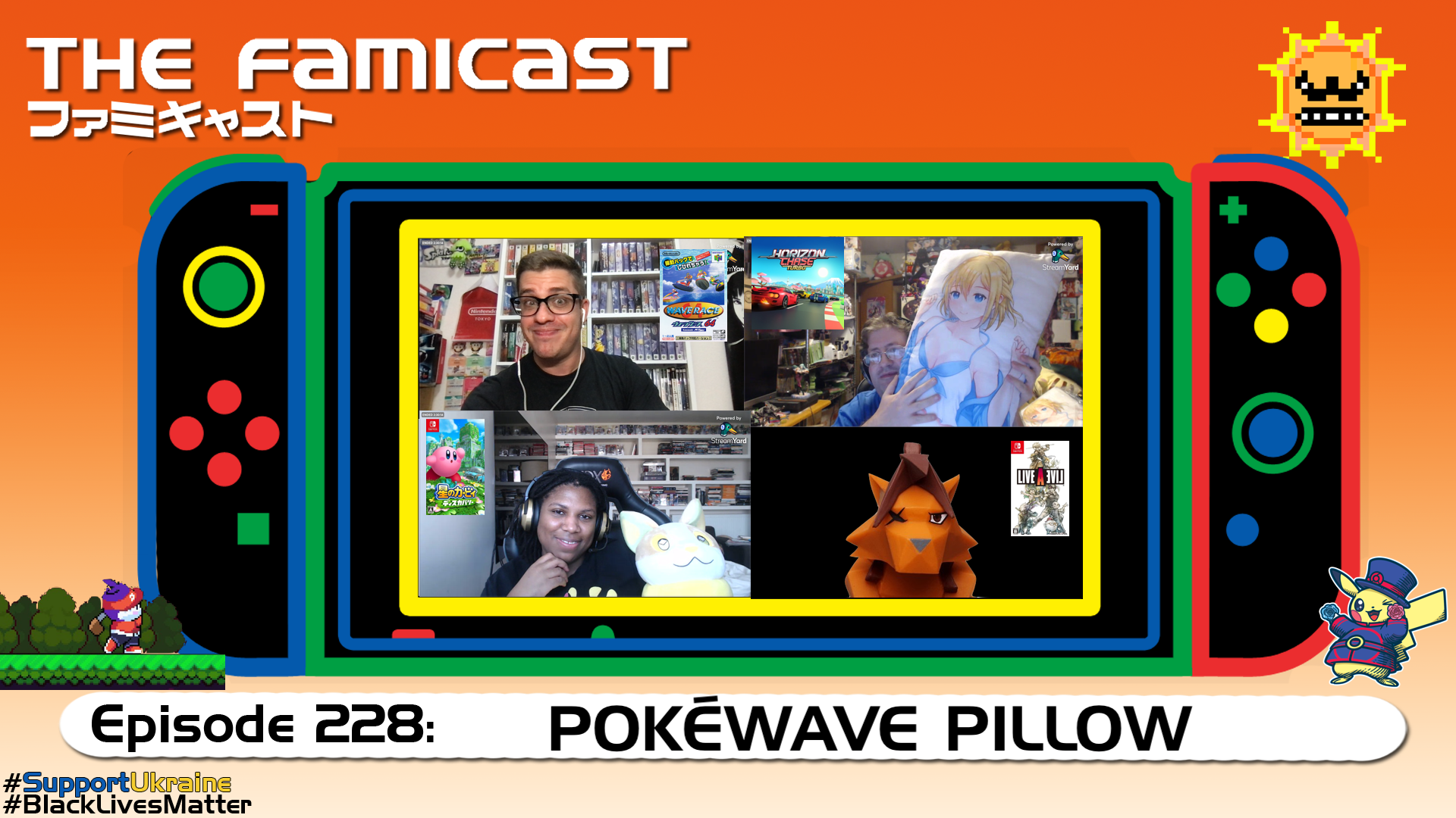 The Famicast 228 - POKÉWAVE PILLOW