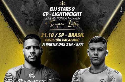       Bjj Stars 9, terá luta de Mica Galvão x Isaque Bahiense