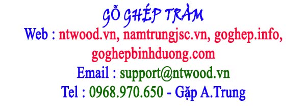 gỗ ghép Tràm