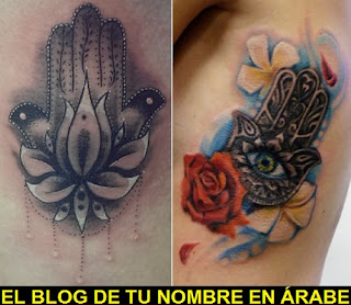 Tatuajes de la Mano de Fatima