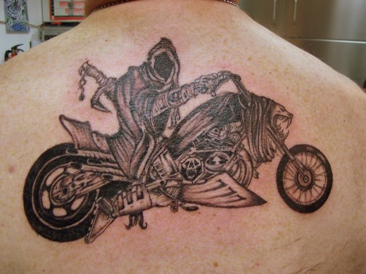 biker tattoo