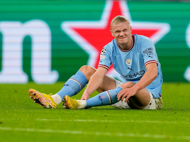 Erling Haaland has missed the last two matches for Manchester City