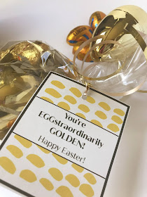 Eggstraordinarily Golden Easter pun gift @michellepaigeblogs.com