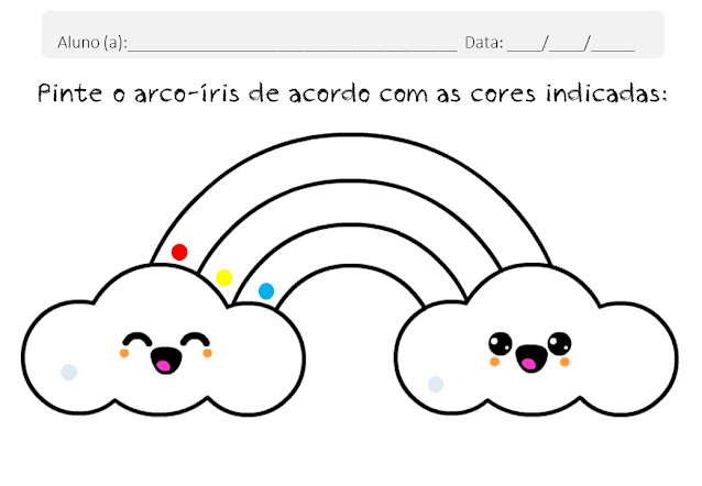 Atividade de Educação Infantil para baixar