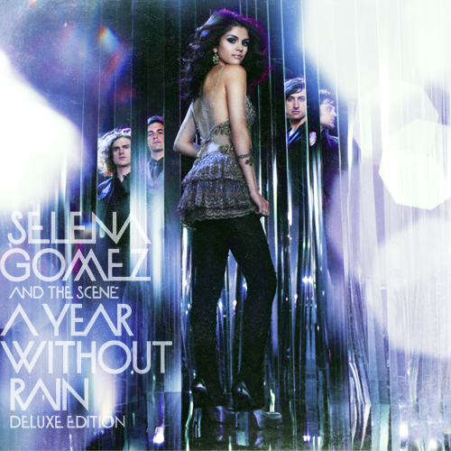 selena gomez and the scene a year without rain album cover. selena gomez year without rain