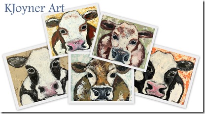 KJoyner Cow Paintings