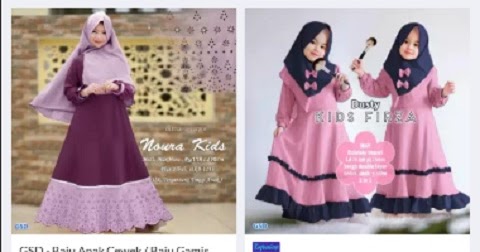 5 Toko  Baju  Muslim Anak Terlaris di  Lazada  Tutorial di  