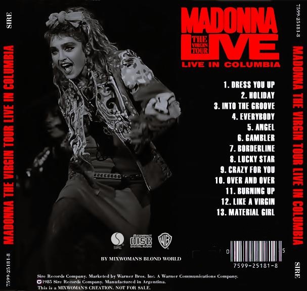 Madonna - Material Girl (Live from The Virgin Tour 1985)