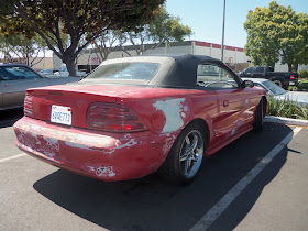 Mustang before new auto paint at Almost Everything Auto Body