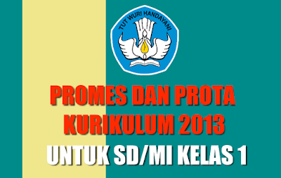 Promes dan Prota Kelas 1 SD/MI Kurikulum 2013