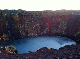 Crater Kerid in Iceland