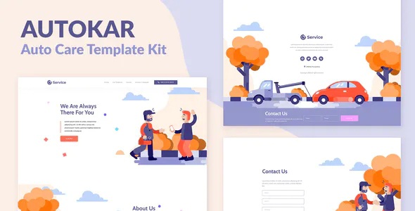 Best Auto Care Elementor Template Kit