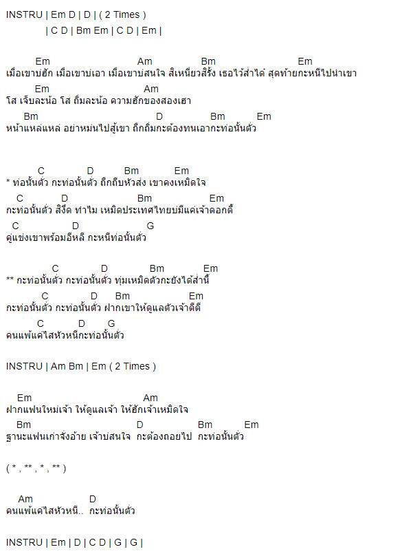 คอร์ดเพลง