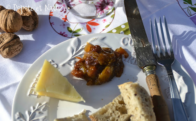 Chutney de tomates vertes 