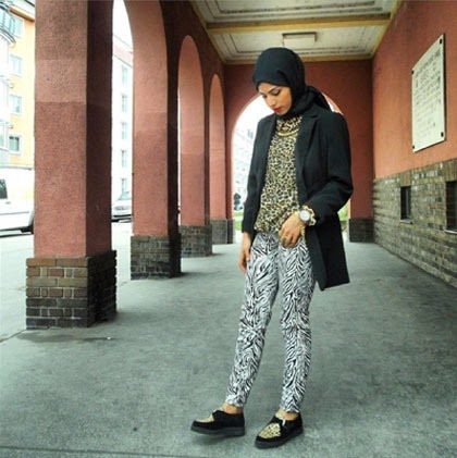 Model Streetstyle Hijabers ala Wanita Iraq Terbaru 2014