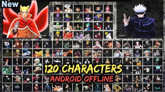 Download Anime Starblast Mugen 120 Characters