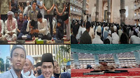 Dibulan Dzulhijjah Pertama, Presiden RI Jokowi Bersama Cucunya Sholat Jum'at