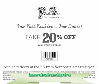 Free Printable Aeropostale Coupons