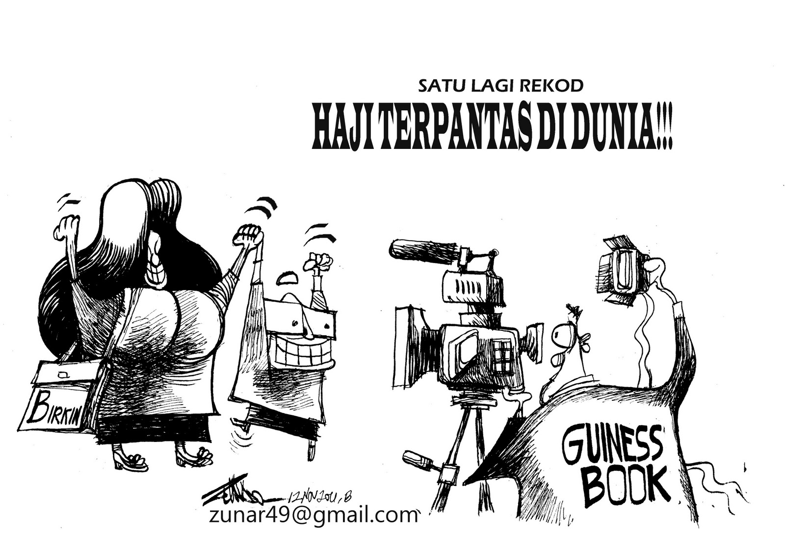 Zunar Kartunis: KARTUN-KARTUN HAJI