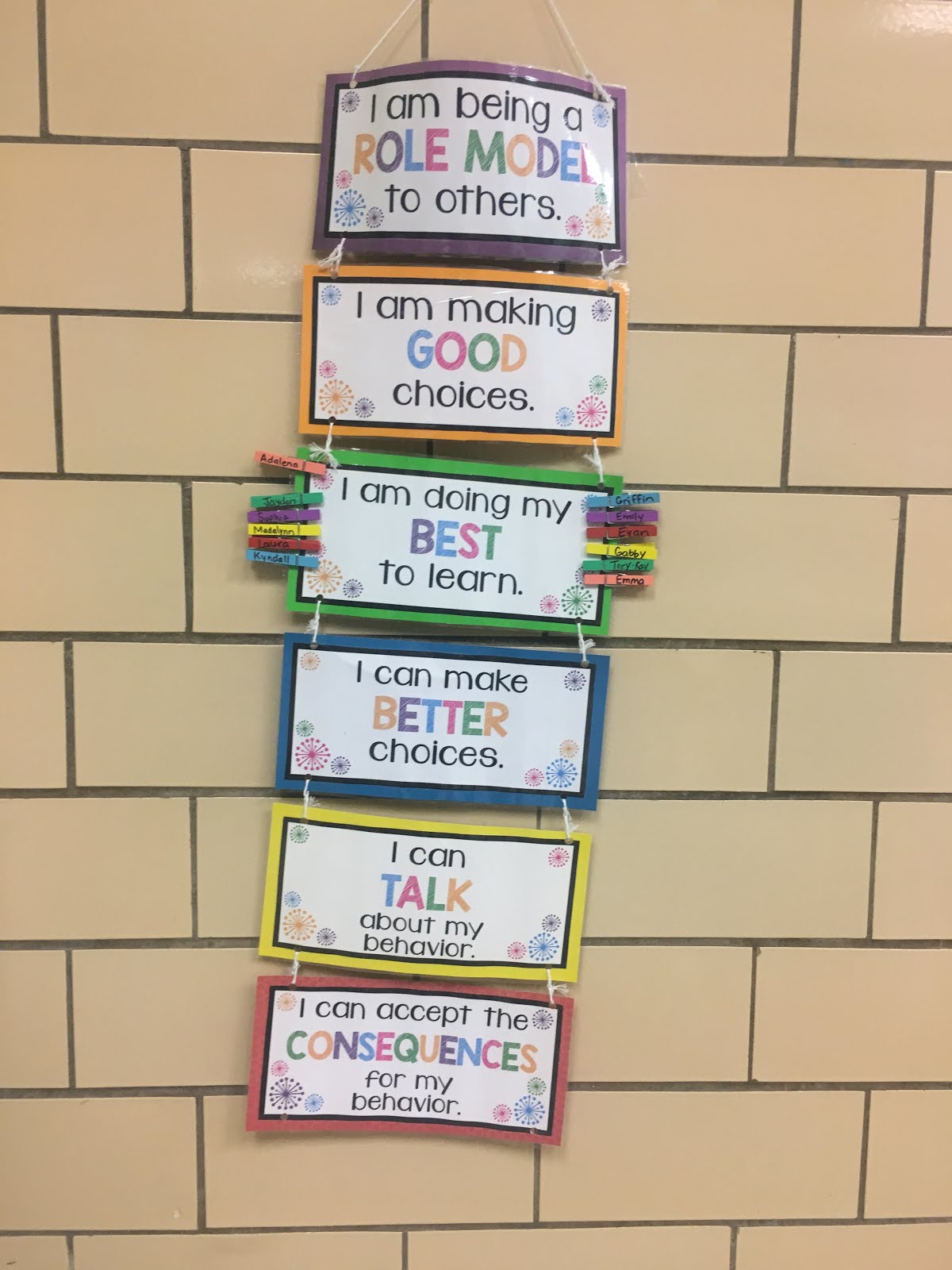 Discipline Chart