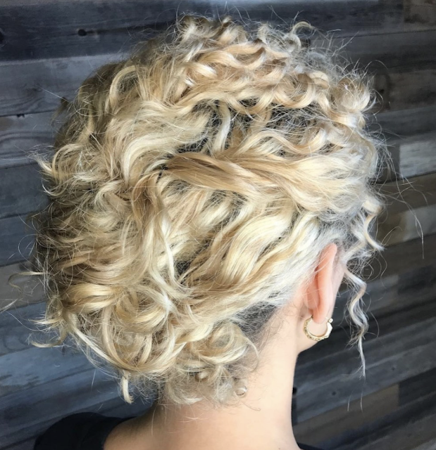 natural curly hair bangs