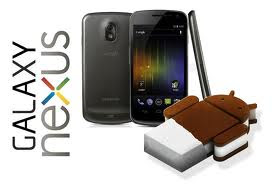 Samsung Galaxy Nexus With Ice Cream Sandwich