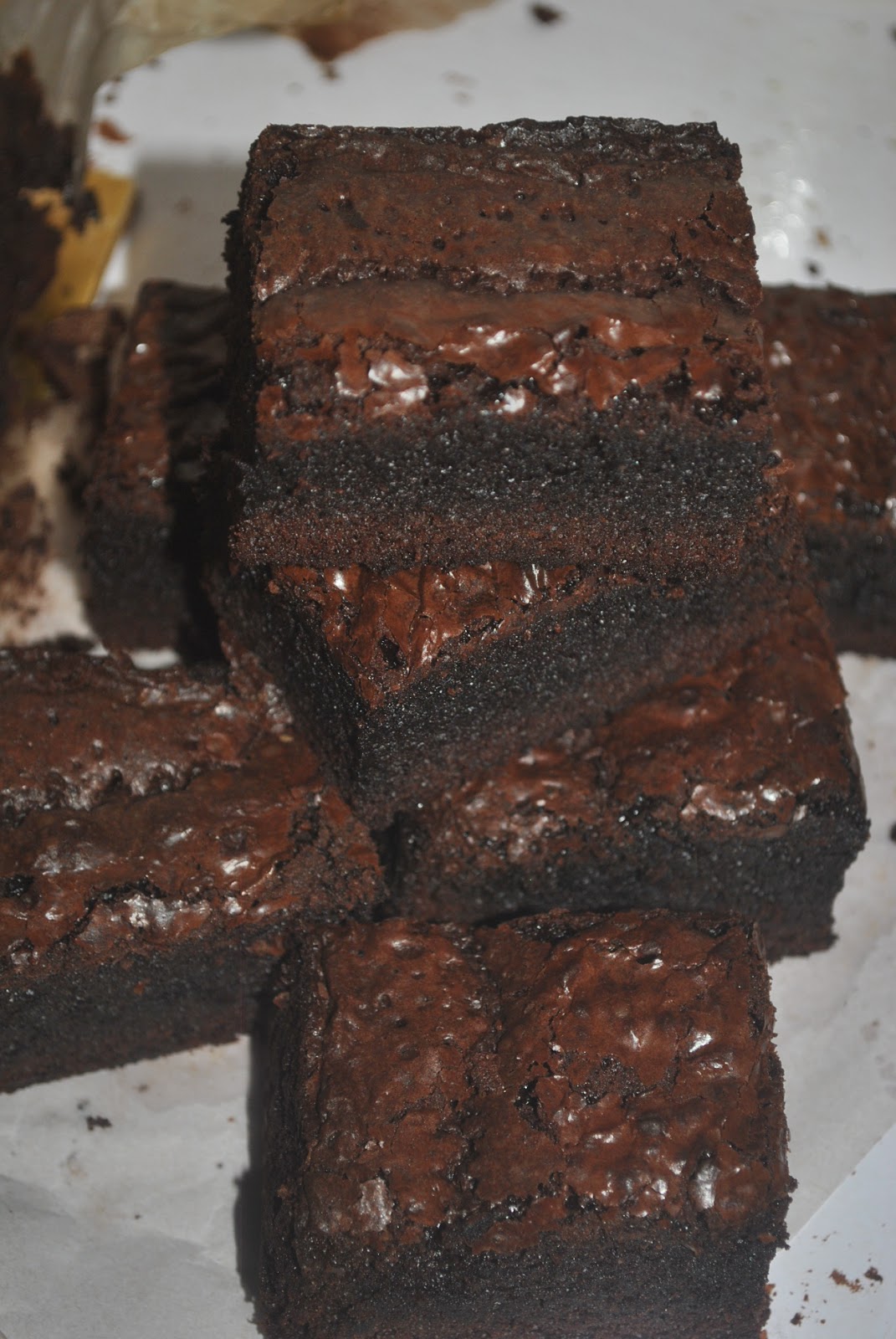 PATYSKITCHEN: BROWNIE KEDUTS DAN TIPS MEMBUAT BROWNIES