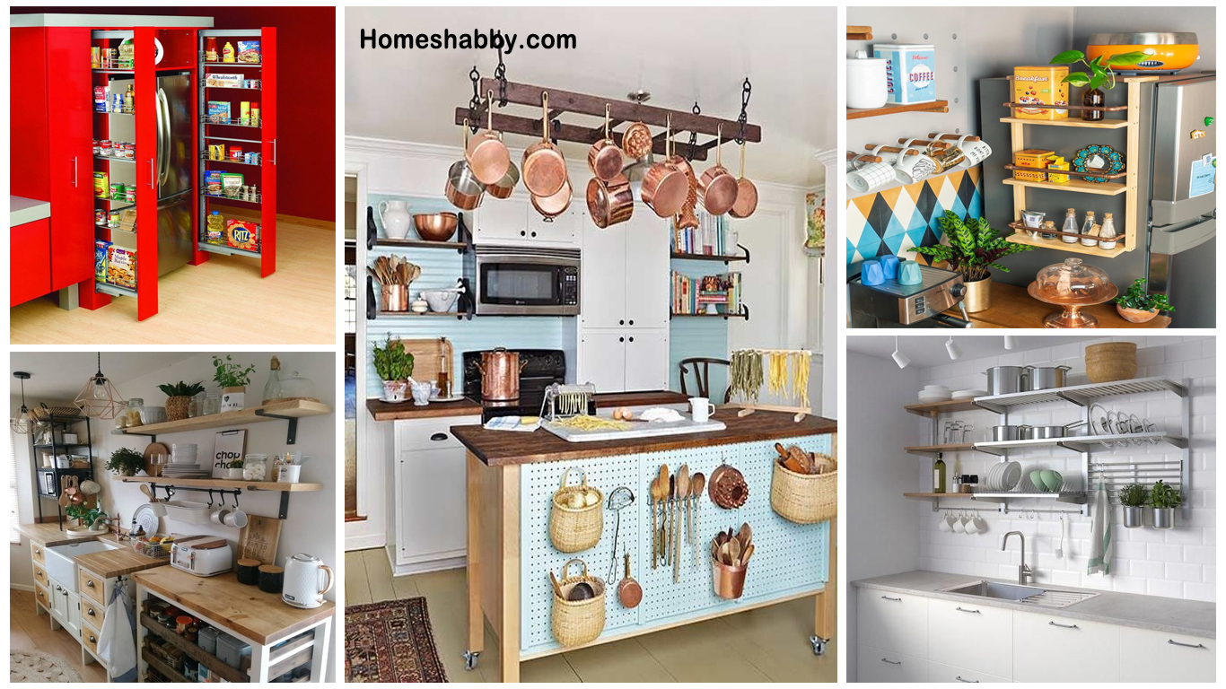 6 Ide Kreatif Menata Dapur Kecil Muat Banyak Perabot Homeshabbycom Design Home Plans