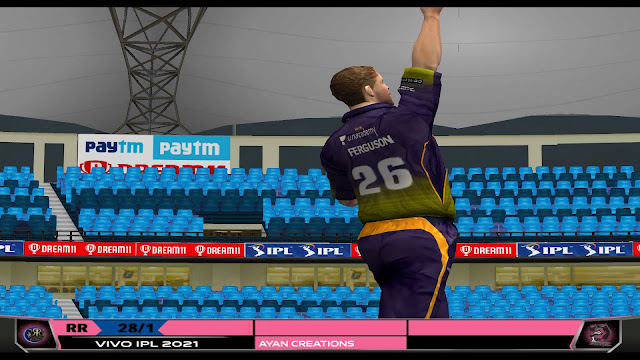 VIVO IPL 2021 free patch for EA Cricket 07