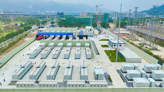 The WanliYang-duanzhou independent energy storage power station was completed and put into operation