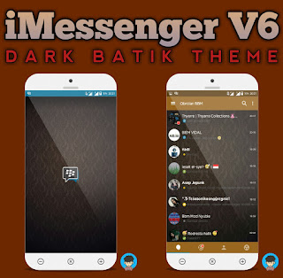 BBM iMessenger v6 Series Theme Batik Terbaru