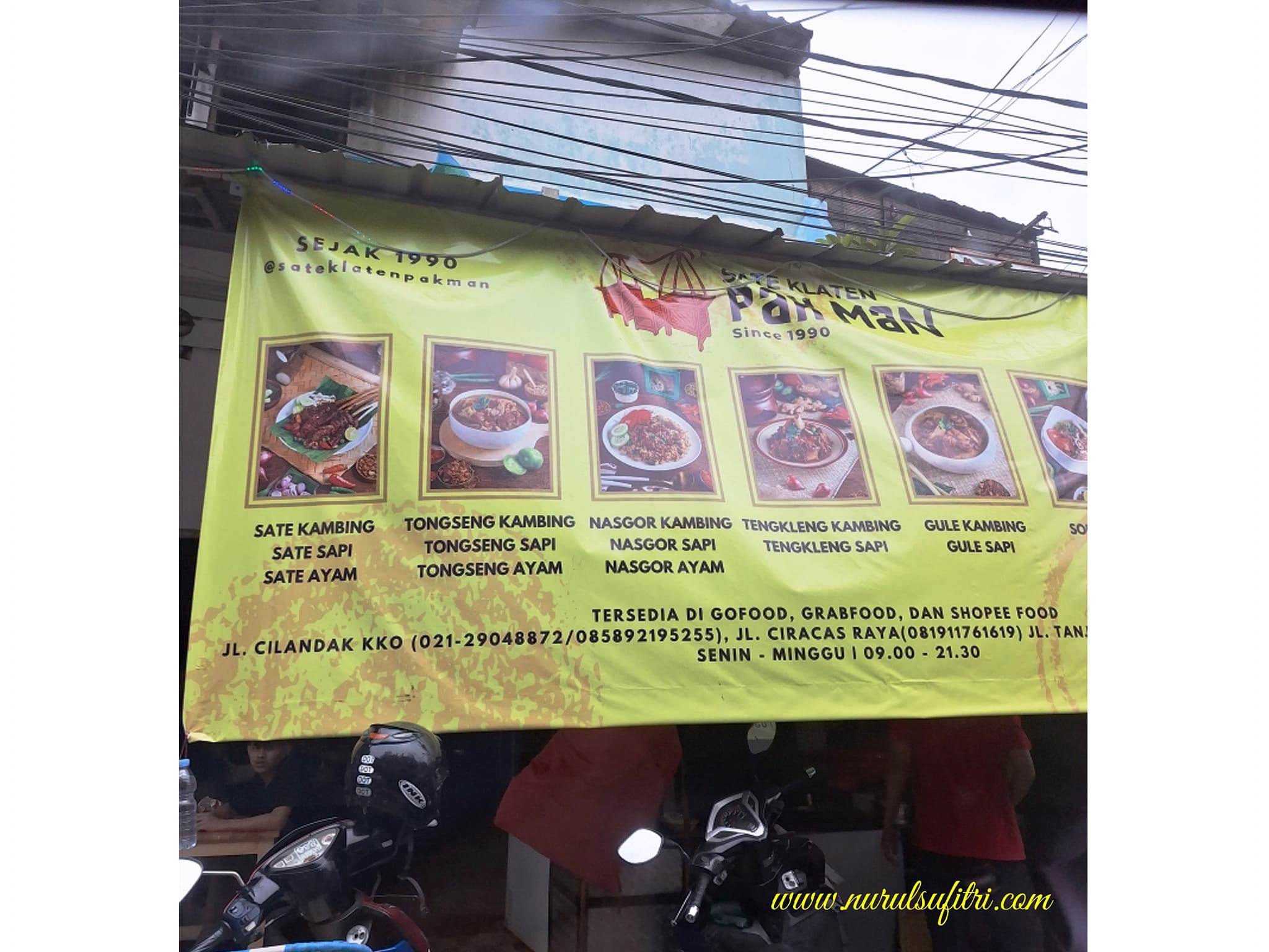 Warung Sate Klaten Pak Man Cilandak KKO