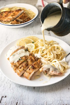 #Recipe : Creamy Lemon Chicken 