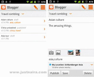 Blogger App for Android