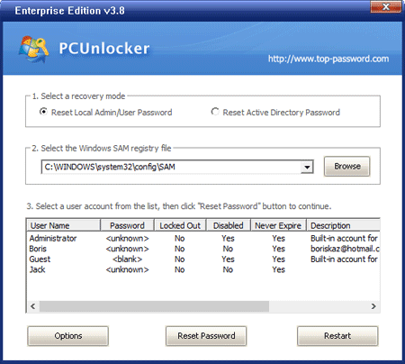 There might be situations when you simply forget your password PCUnlocker Review: Reset/Bypass Windows Forgotten Password