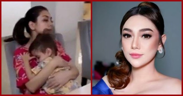 Wajah Celine Evangelista Saat Pangku Anaknya yang Sakit Jadi Sorotan, Terlihat Sedih dan Lelah