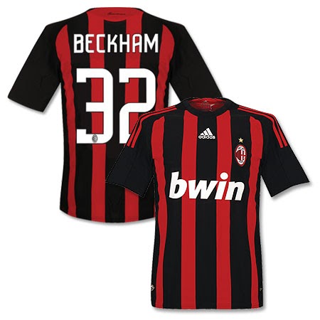 david beckham LA galaxy jersey