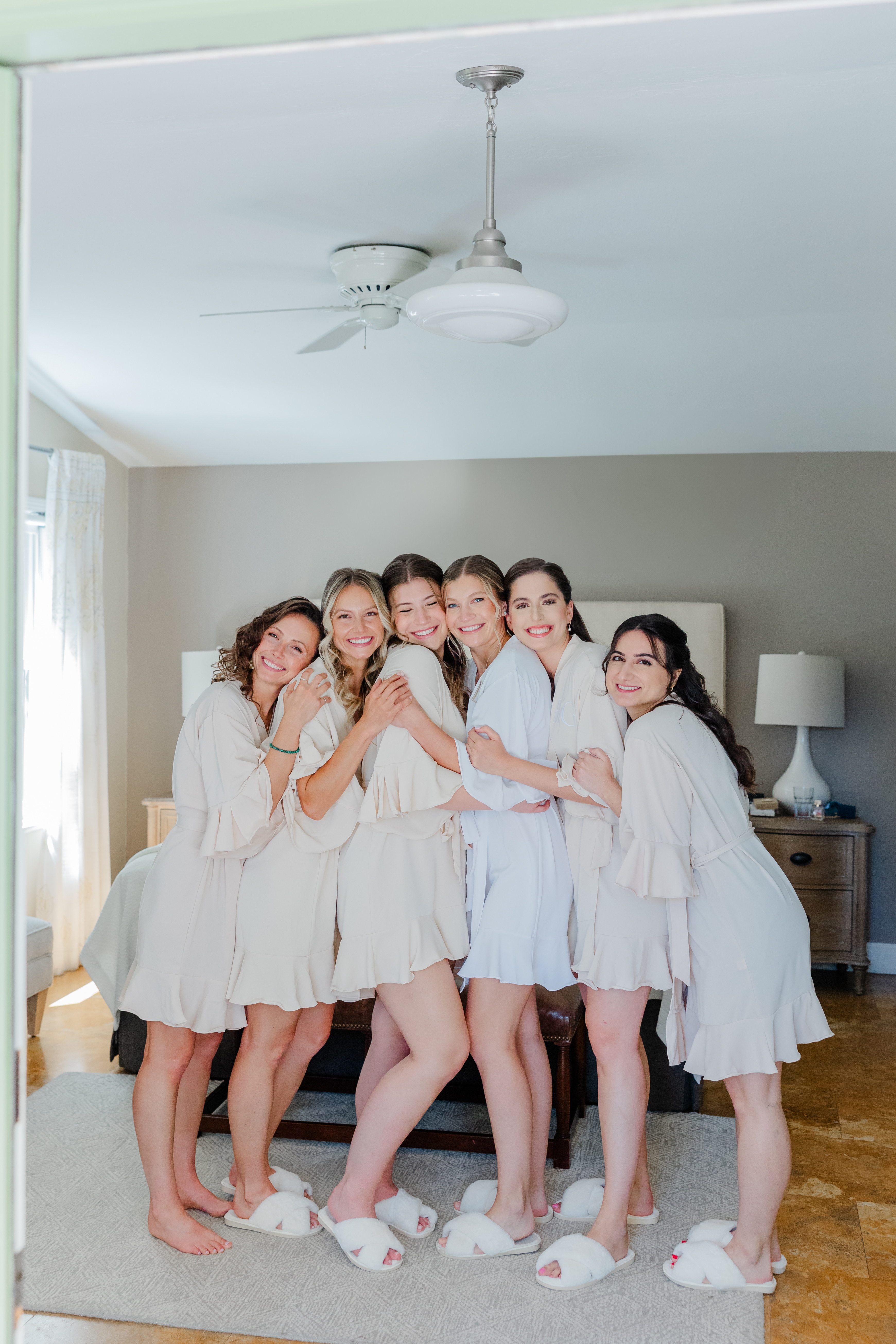 bride, bridesmaid, bride to be, wedding, sonoma California, sonoma wedding, California wedding, getting ready robes