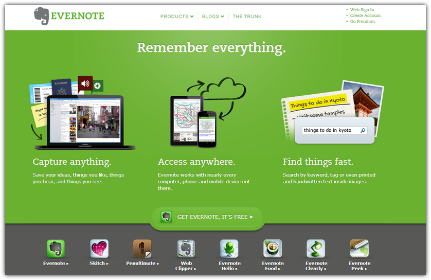 https://www.evernote.com/