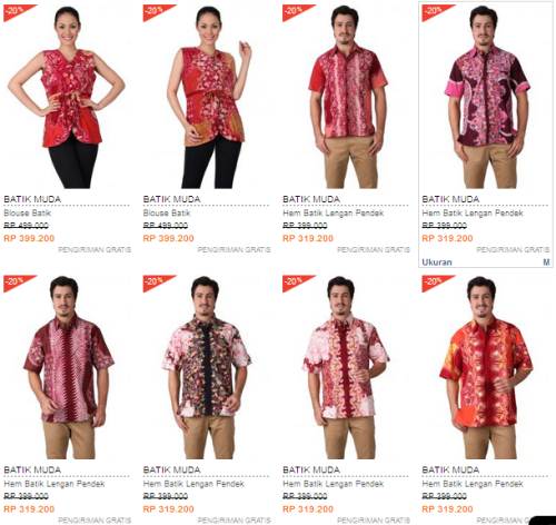 Koleksi Baju Batik Cirebonan Terbaru