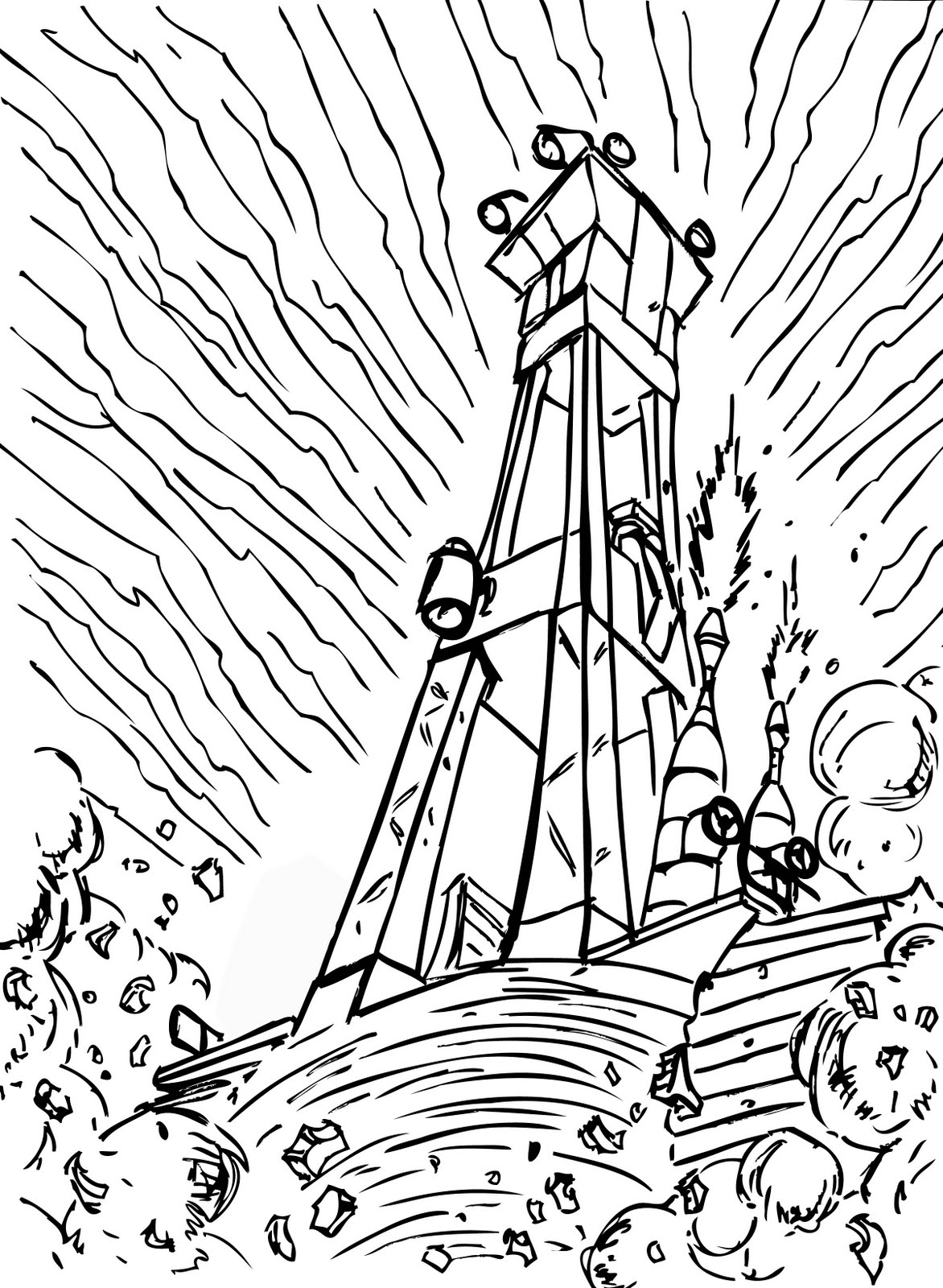 Download Lego Power Miners Coloring Pages Sketch Coloring Page