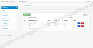 Source Code Aplikasi Laundry