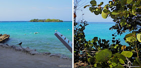 Praia do Hotel San Pedro de Majágua, nas Ilhas do Rosário, Colômbia