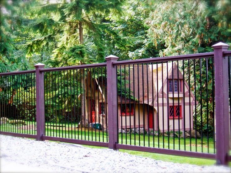 35 kombinasi warna  cat pagar  rumah  minimalis  hijau ungu  