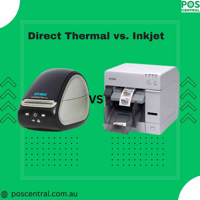 Direct Thermal  Label Printer vs. Inkjet Thermal  Label Printer