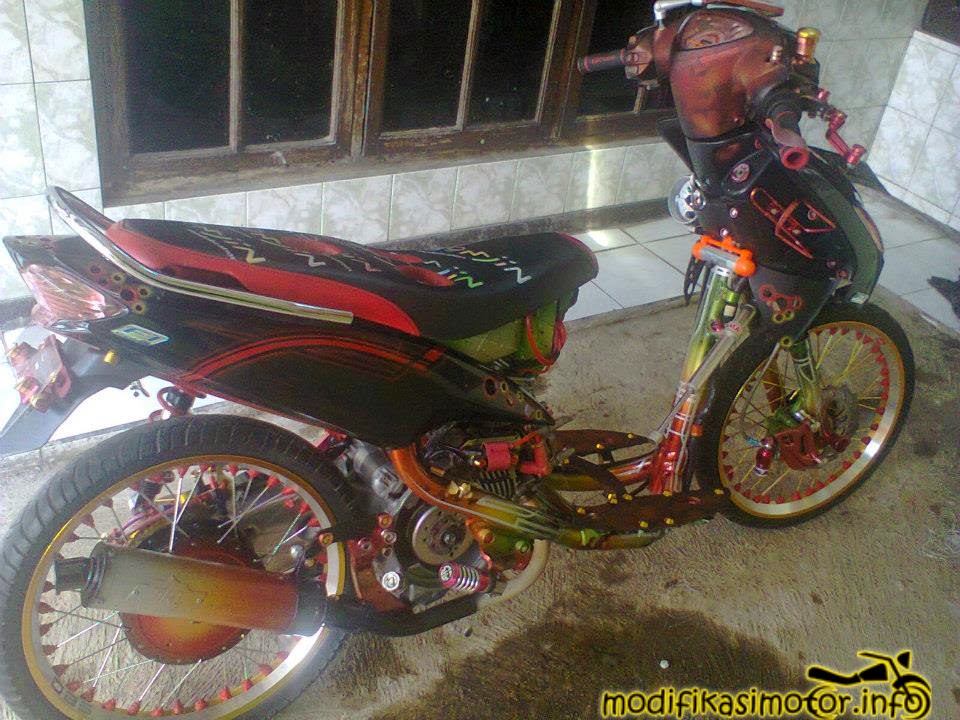 Gambar & Foto Modifikasi Motor Mio Soul, J, Sporty Terbaru 