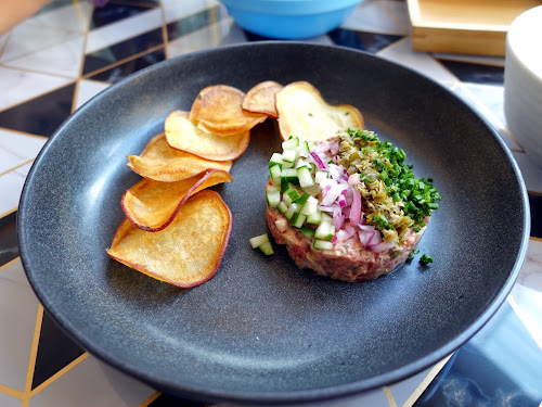 Pazzi Isshokenmei H Queens Central HK - Japanese Italian fusion cuisine - beef tartare