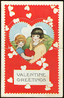 free Vintage valentine card