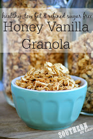 Healthy Honey Vanilla Granola Recipe